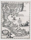 'Carte faite sur les lieux par Daniel Tavernier en plusieurs voiages qu´il a fait au Tonquin' or 'Map of the places [visited] by Daniel Tavernier during several voyages to Tonkin'. Map / Chart by Jan Luyken (1649-1712). China's Hainan Island is shown, but not the Paracels of Spratlys Islands.